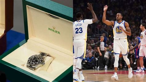 curry draymond rolex|Stephen Curry gifts Draymond Green, Andre Iguodala engraved .